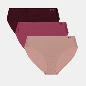Under Armour Pure Stretch No-Show Bikini Underwear 3 pack